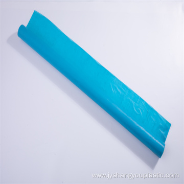 disposable PE lake blue film for Table Cloth